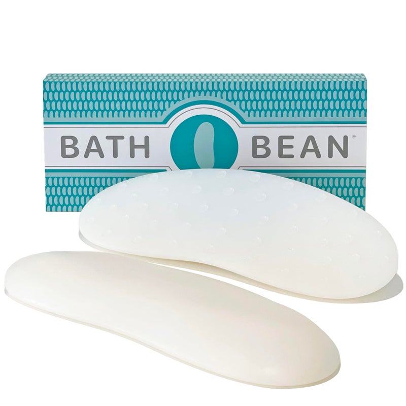 BATH BEAN Luxury Body Stopper AntiSlip Spa Accessory Holds Reclined Position in Bath Bathe Comfortably Hands Free and Keep Your Hair Dry Recline Relax Stay Put - Image 1